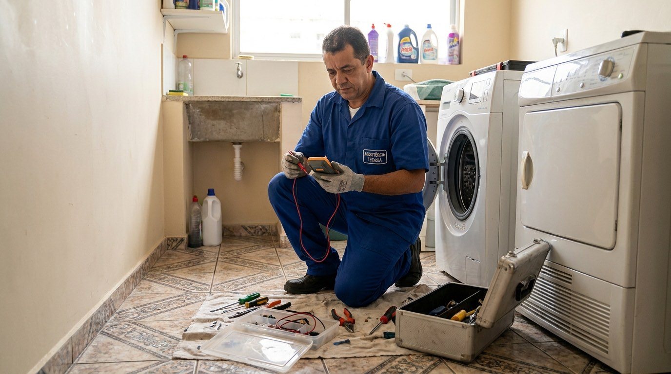 Instalação de máquina de lavar em Vitória-ES
