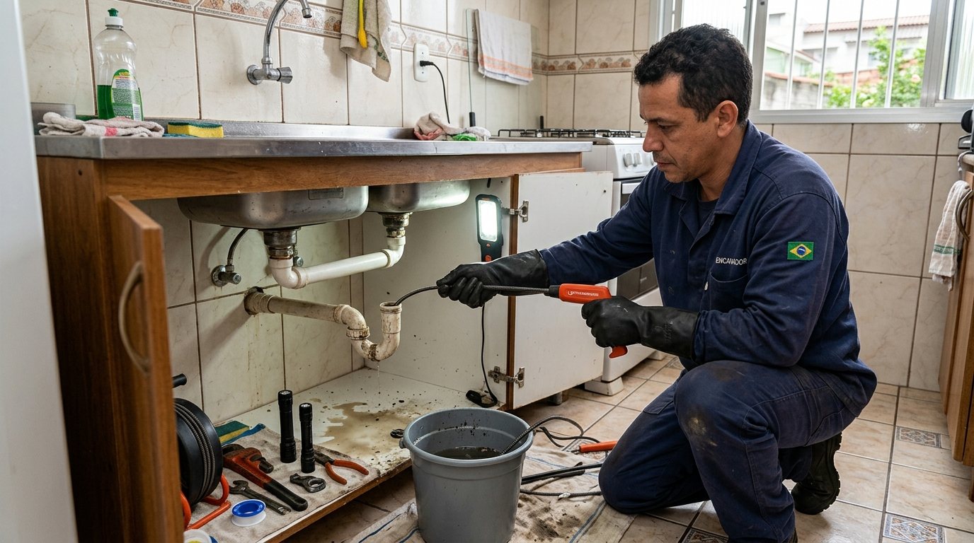 Instalação hidráulica em Vitória-ES