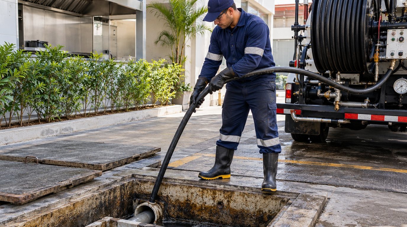 Limpeza de ralos pluviais em Vitória-ES