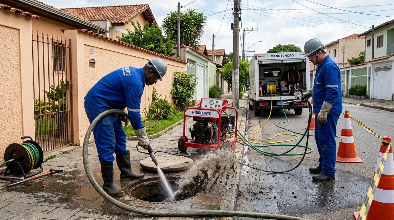 Limpeza de tubulação em Vitória-ES